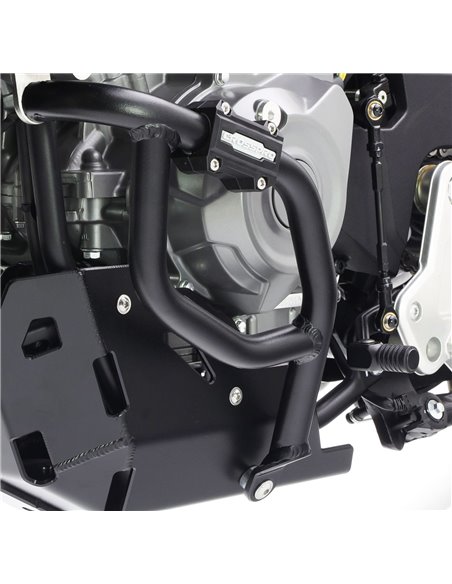 Defensas laterales inferior de motor negro texturado CROSSPRO para CF MOTO 450 MT 2024