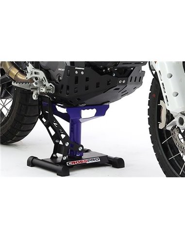 Protector de carter trail aluminio negro texturado CROSSPRO DUCATI DESERTX 2022-2024
