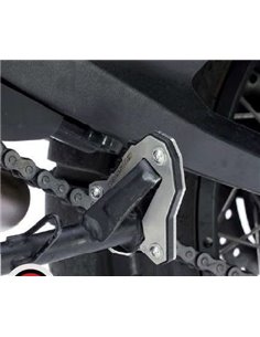 Extension de caballete inox cepillado / negro texturado CROSSPRO DUCATI DESERTX 2022-2024