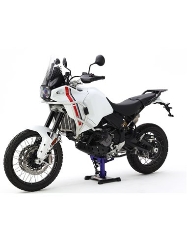 Extension de caballete inox cepillado / negro texturado CROSSPRO DUCATI DESERTX 2022-2024