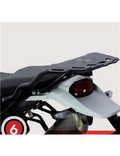 Portaequipaje trasero negro texturado CROSSPRO DUCATI DESERTX 2022-2024