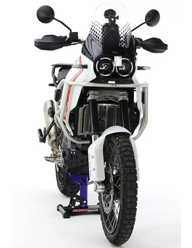 Protector de radiador trail inox cepillado CROSSPRO DUCATI DESERTX 2022-2024
