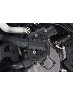 Protector de bomba de agua negro texturado CROSSPRO DUCATI DESERTX 2022-2024