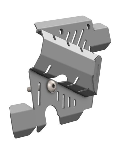 Protector de bomba de agua negro texturado CROSSPRO DUCATI DESERTX 2022-2024