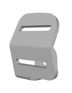 Protector de sensor ABS aluminio negro CROSSPRO DUCATI DESERTX 2022-2024