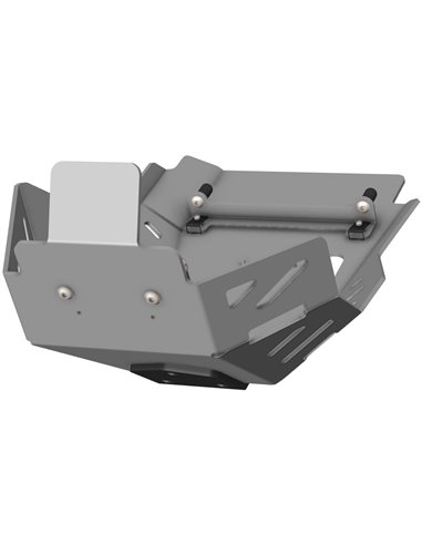 Protector de carter trail aluminio negro texturado CROSSPRO GASGAS ES SM 700 22-24 KTM 690 19-25 HUSQVARNA 701 22-25