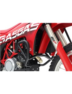 Defensas laterales y de motor trail aluminio ice polish CROSSPRO GASGAS ES SM 700 22-24 KTM 690 19-25 HUSQVARNA 701 22-25