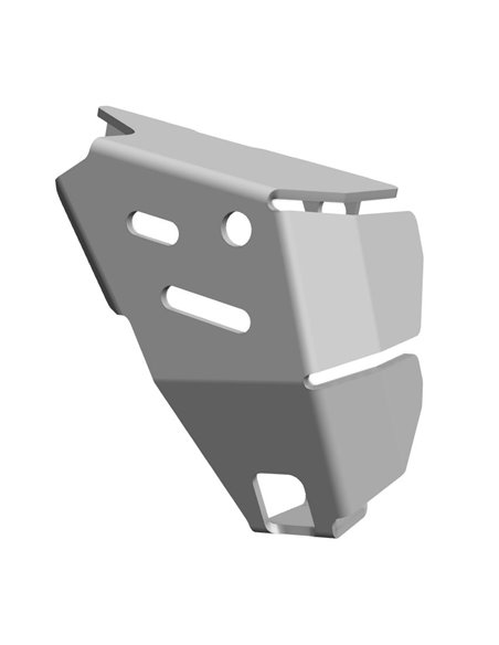 Protector de filtro de aceite inox cepillado CROSSPRO GASGAS ES SM 700 22-24 KTM 690 19-25 HUSQVARNA 701 22-25