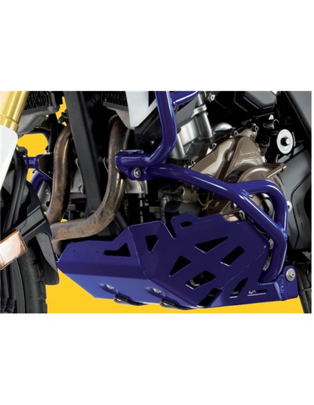 Protector de carter trail aluminio negro texturado CROSSPRO Honda CRF 1000 Africa Twin 16-19