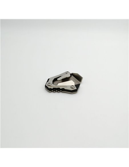 Extension de caballete inox pulido / negro CROSSPRO Honda CRF 1000 Africa Twin y Adventure Sport 16-19