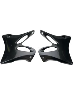Tampas do radiador Yamaha Yz125-250 pretas Ya03846-001 UFO-Plast