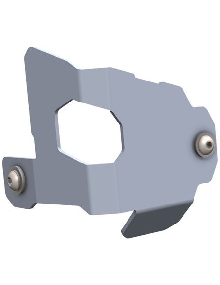 Protector cambio automático DCT negro texturado CROSSPRO HONDA CRF 1000 Africa Twin DCT 16-19