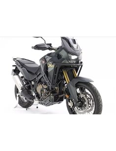 Defensas laterales y de motor trail aluminio negro texturado CROSSPRO Honda CRF 1100 AFRICA TWIN 2024-2025