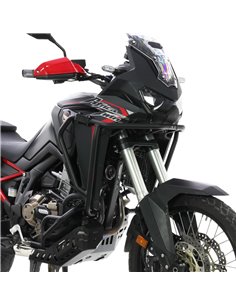 Defensas laterales y de motor trail aluminio negro texturado CROSSPRO Honda CRF 1100L AFRICA TWIN DCT 2020-2022