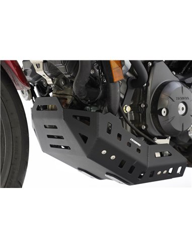 Protector de carter trail aluminio negro texturado CROSSPRO HONDA NC 700 X 12-17 NC 750 X 14-20