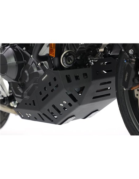 Protector de carter trail aluminio negro texturado CROSSPRO HONDA NC 750X 21-23 (normal)