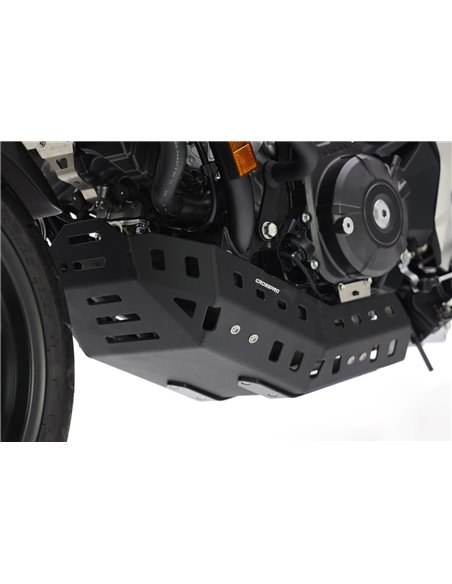 Protector de carter trail aluminio negro texturado CROSSPRO HONDA NC 750X 21-23 (normal)