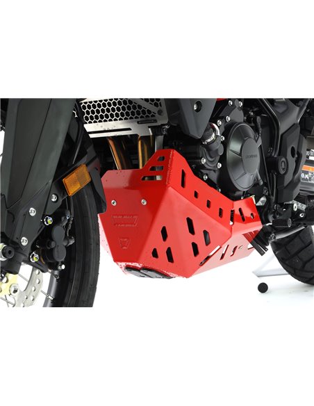 Protector de carter trail aluminio negro texturado CROSSPRO HONDA Transalp 750 2023