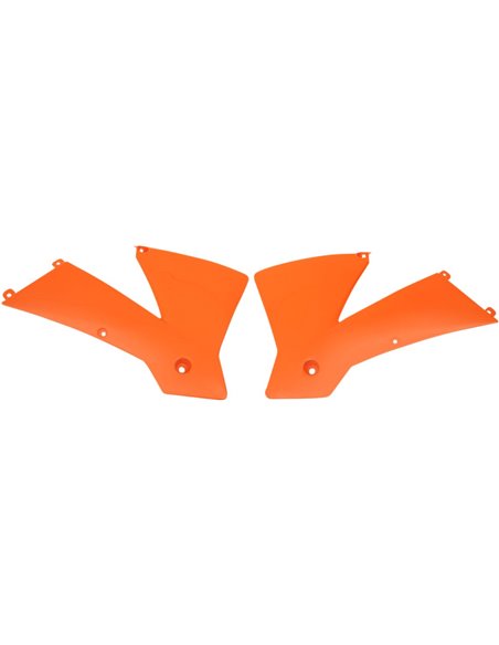 Radiator covers Ktm 2-4-Stroke (01-04) orange Kt03065-127 UFO-Plast