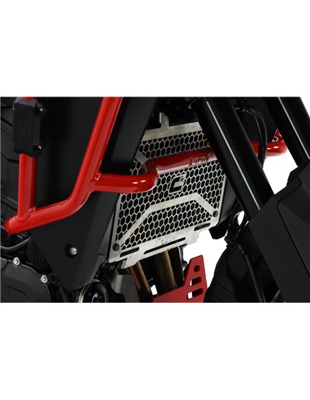 Protector de radiador trail inox cepillado CROSSPRO HONDA Transalp 750 2023