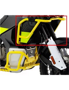 Defensas laterales superiores amarillas CROSSPRO HUSQVARNA Norden 901 22-23