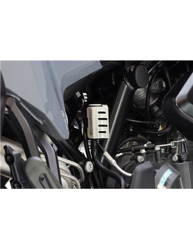 Protector deposito liquido de frenos inox cepillado CROSSPRO KTM 890 Adventure 2023 HUSQVARNA NORDEN 901 Expedition 2023
