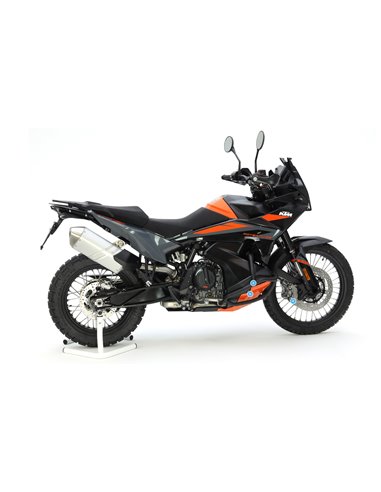 Protector deposito liquido de frenos inox cepillado CROSSPRO KTM 890 Adventure 2023 HUSQVARNA NORDEN 901 Expedition 2023
