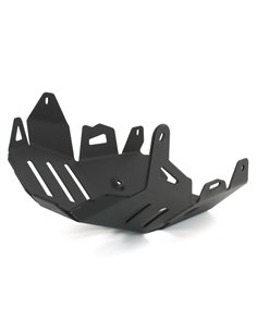 Protector de carter trail aluminio negro texturado CROSSPRO KAWASAKI KLE 650 VERSYS 2007/2010 -2014