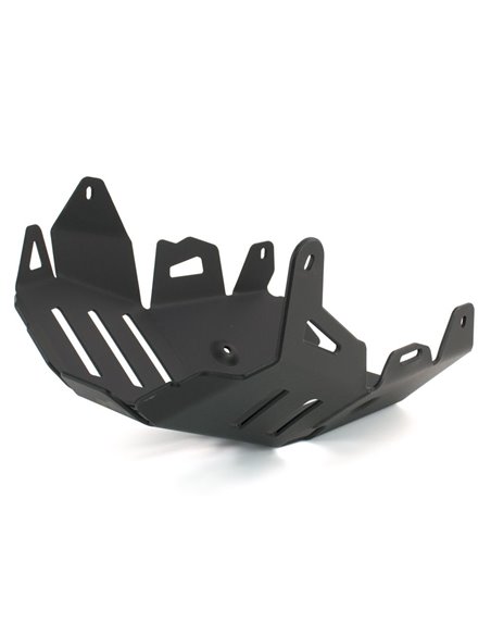 Protector de carter trail aluminio negro texturado CROSSPRO KAWASAKI KLE 650 VERSYS 2007/2010 -2014