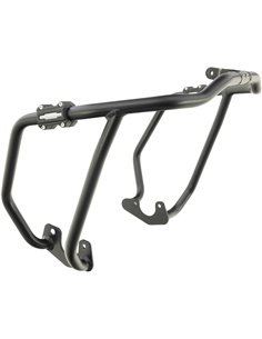 Defensas laterales trail aluminio negro texturado CROSSPRO KAWASAKI KLE 650 VERSYS 2022 2024