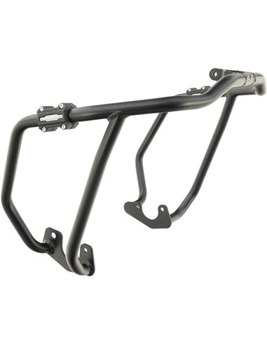 Defensas laterales trail aluminio negro texturado CROSSPRO KAWASAKI KLE 650 VERSYS 2022 2024