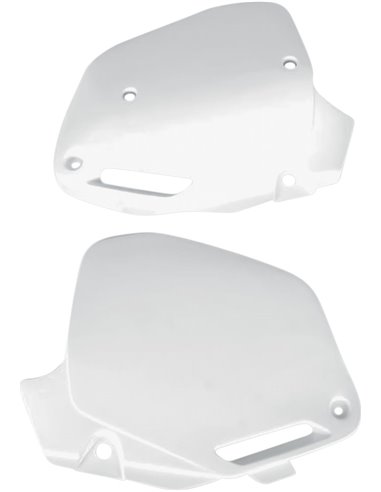Side covers Honda Cr125-250-500 white Ho02626-041 UFO-Plast