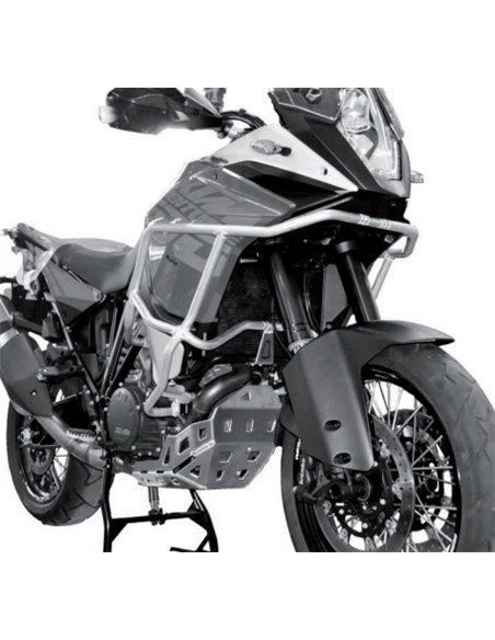 Defensas laterales y de motor trail aluminio naranja CROSSPRO KTM 1190 Adventure 13-16