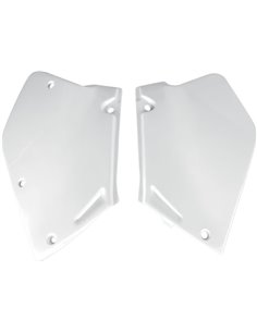 Caches latéraux Honda Cr125-250 blanc Ho02673-041 UFO-Plast
