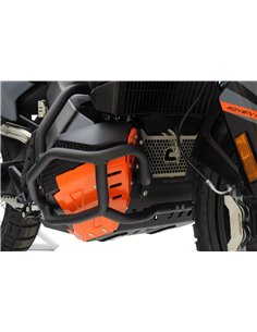 Defensas laterales y de motor trail aluminio naranja CROSSPRO KTM 890 Adventure 2023