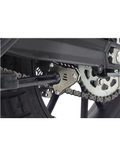 Extension de base de caballete inox pulido / negro CROSSPRO MOTO-MORINI X-CAPE 649 2022