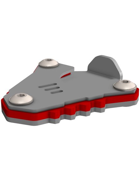 Extension de base de caballete inox pulido / negro CROSSPRO MOTO-MORINI X-CAPE 649 2022