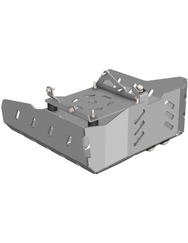 Protector de carter trail aluminio negro texturado CROSSPRO QJ MOTOR SRT 700 X 23-24