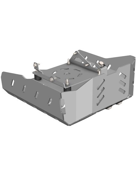 Protector de carter trail aluminio negro texturado CROSSPRO QJ MOTOR SRT 700 X 23-24