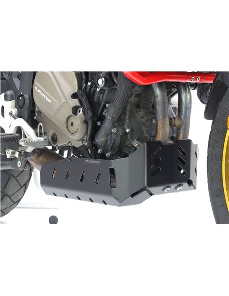 Protector de carter trail aluminio negro texturado CROSSPRO QJ MOTOR SRT 700 X 23-24