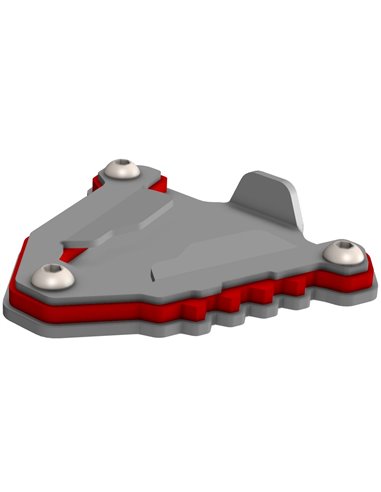 Extension de caballete inox cepillado / negro texturado CROSSPRO para QJ MOTOR SRT 700x