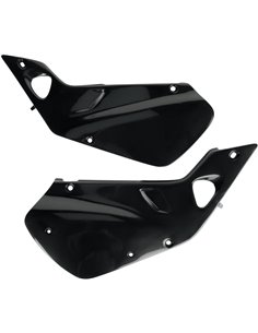 Tampas laterais Honda Cr125-250 preto Ho03602-001 UFO-Plast