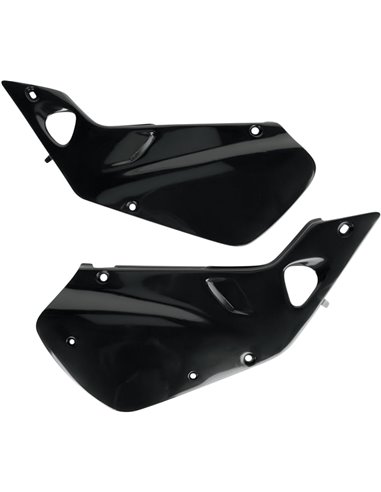 Tapas laterales Honda Cr125-250 negro Ho03602-001 UFO-Plast