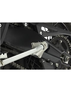 Extension de caballete inox cepillado / negro texturado CROSSPRO TRIUMPH TIGER 900 21-22