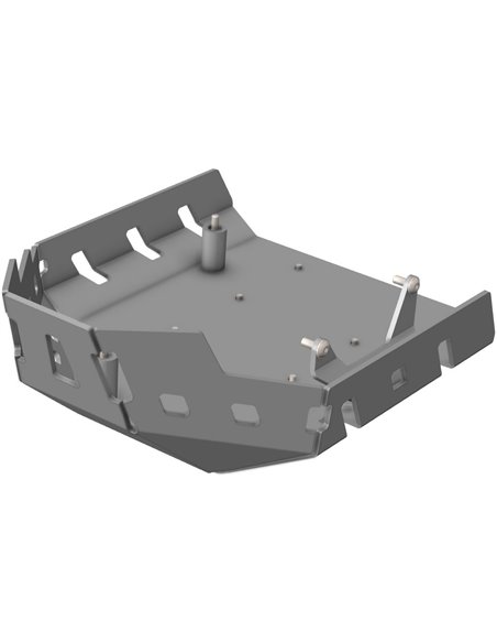 Protector de carter trail aluminio negro texturado CROSSPRO TRIUMPH TIGER 900 21-22