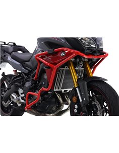 Defensas laterales y de motor trail aluminio pulido CROSSPRO YAMAHA TRACER 900 18-20