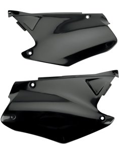 Tapas laterales Honda Cr125-250 negro Ho03665-001 UFO-Plast