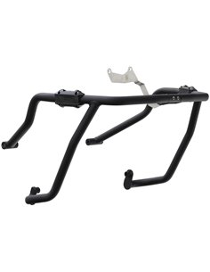 Defensas laterales y de motor trail aluminio negro texturado CROSSPRO YAMAHA TRACER 900 21-22