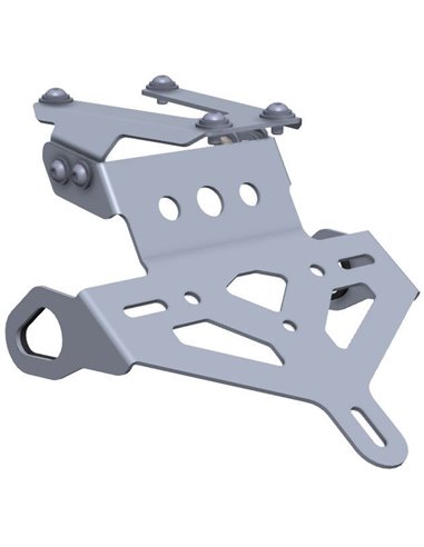 Soporte de matricula inox negro texturado CROSSPRO YAMAHA TENERE 700 20-23