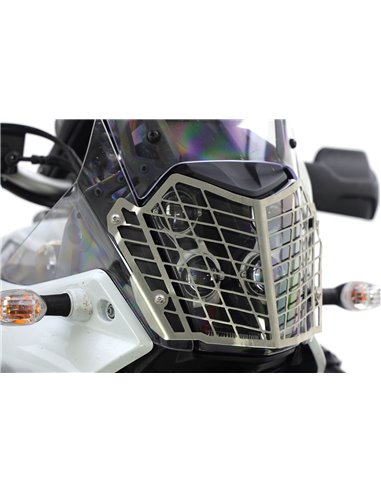 Protector de faro inox cepillado CROSSPRO YAMAHA XTZ Ténéré 700 20-23 Rally Edition 21-23